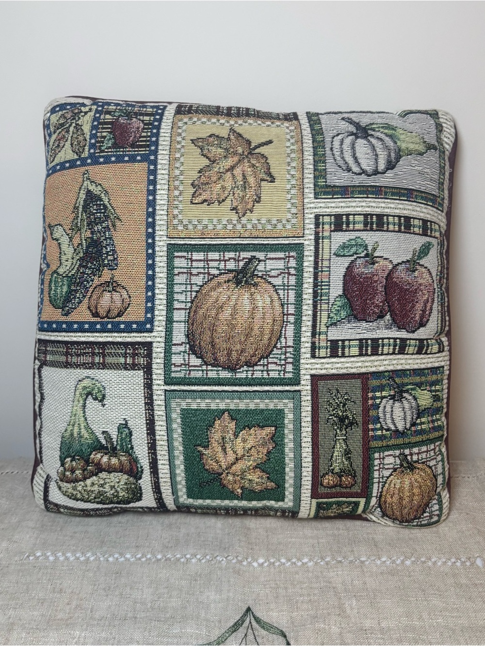 Autumn Harvest Decorative Pillow - Multi-Color